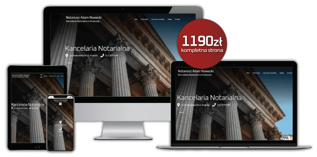Strona dla notariusza - szablon s10